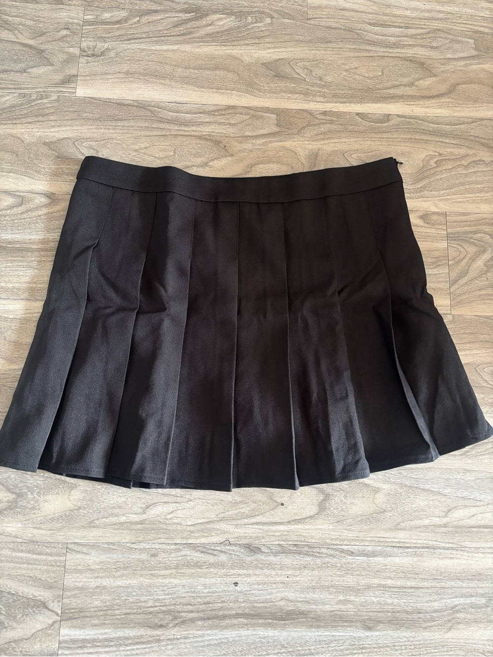 Black Pleated Mini Skirt - Classic Women's Skirt